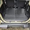 PVC Leather Cargo Liner - Black on Black (Jimny 3-Door)