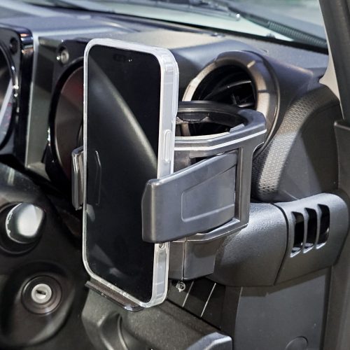 2-in-1 Cup and Phone Holder (Jimny 2018+)