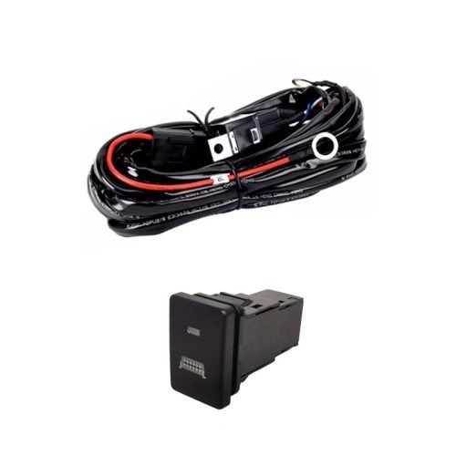 Jimny Spotlight Wiring Harness – Dual Output (1-to-2)